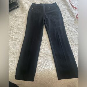 Anne Klein pull on career pant, black size S